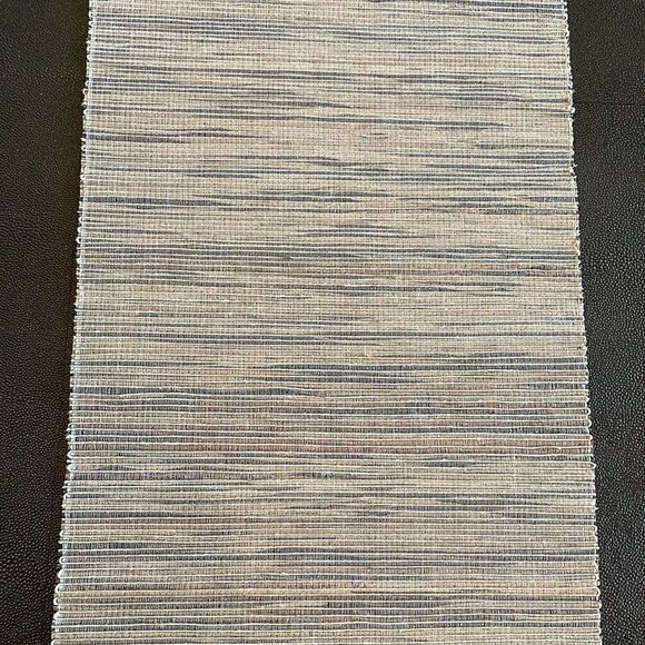 Tablerunner natural with straw inserts 14”X72” - Picture 2 of 7